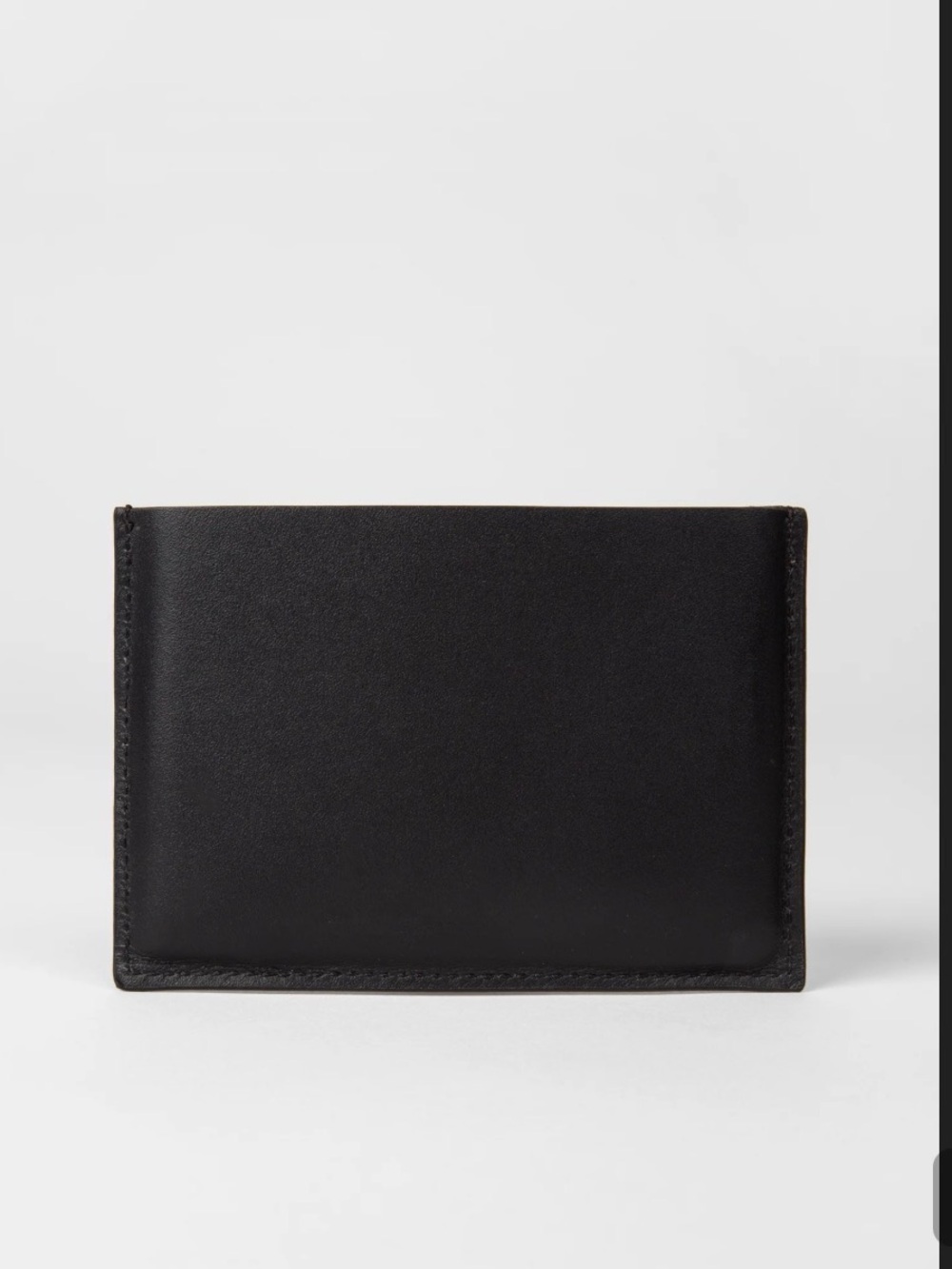 Paul Smith
Black Leather Credit Hard Holder With ‘Signature Stripe’ Pull Out - Picture 9 of 14